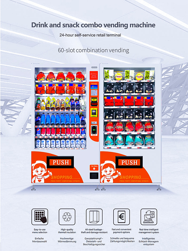 Doppel-Snackmaschine MM-60+60RSS